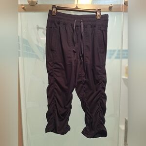 Kyodan Blue Ruched Drawstring Joggers With Front Pockets